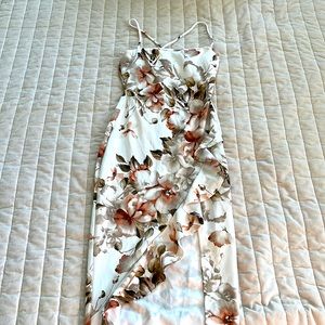 Floral midi dress